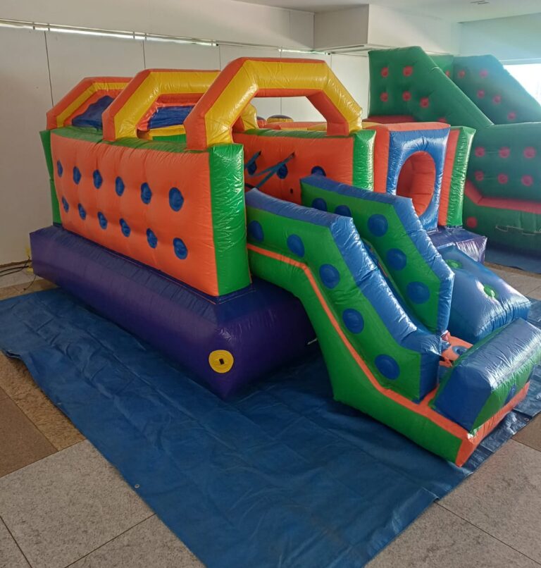 mini corrida de obstáculos